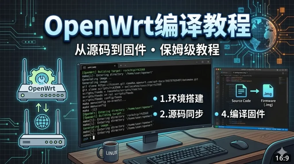 OpenWrt编译教程